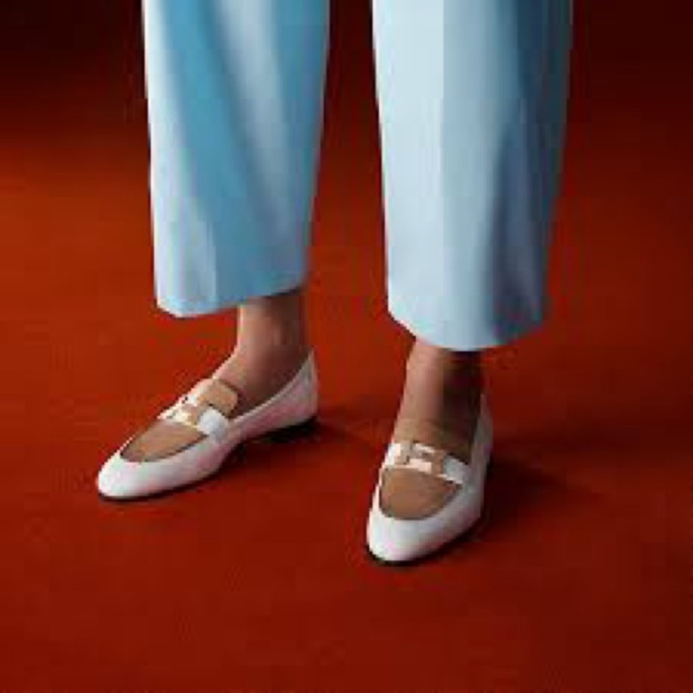 Elegant White Loafers